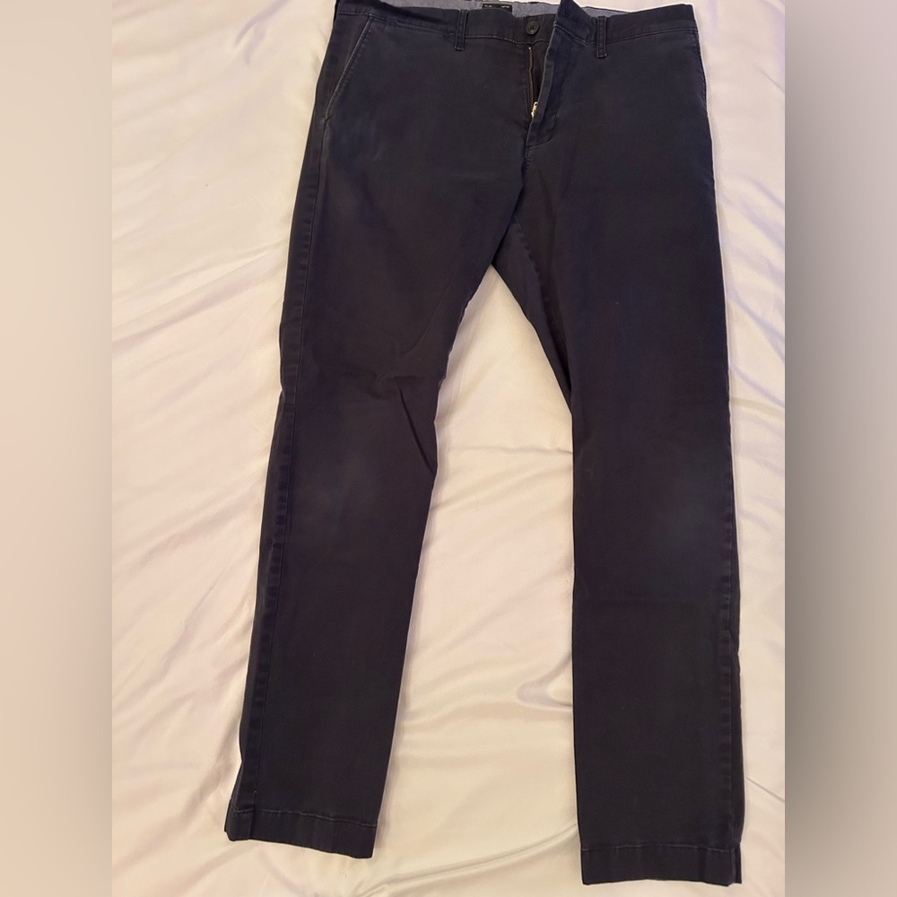 Navy J Crew Chinos